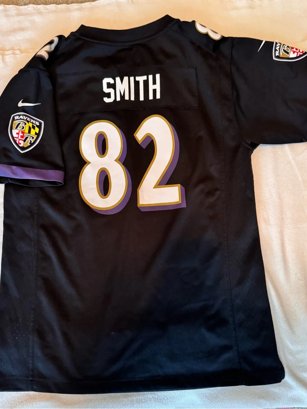 Nike Baltimore Ravens Torrey Smith #82 on field jersey XL NFL